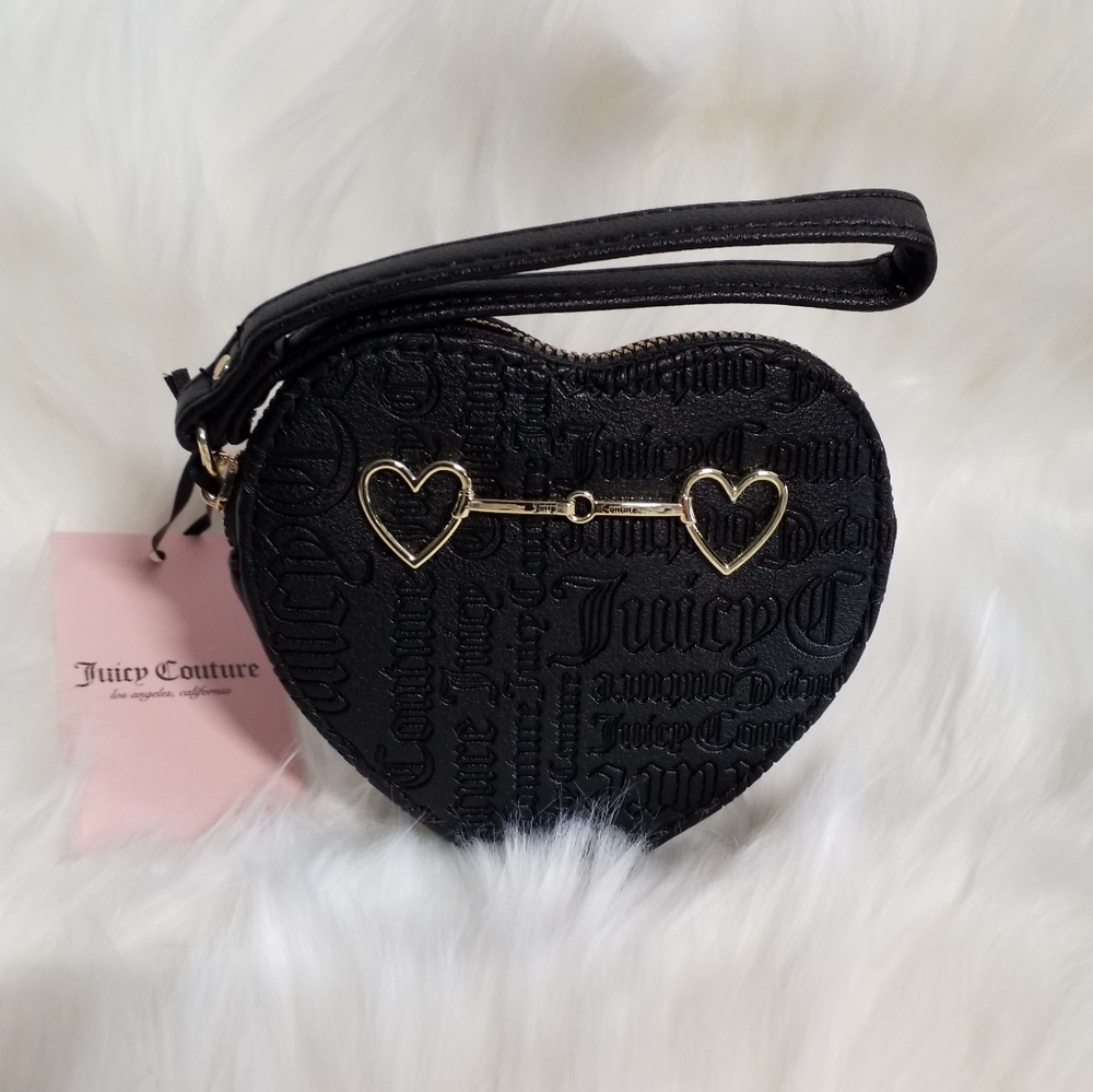 Juicy Couture - Heart Shaped Wristlet NWT